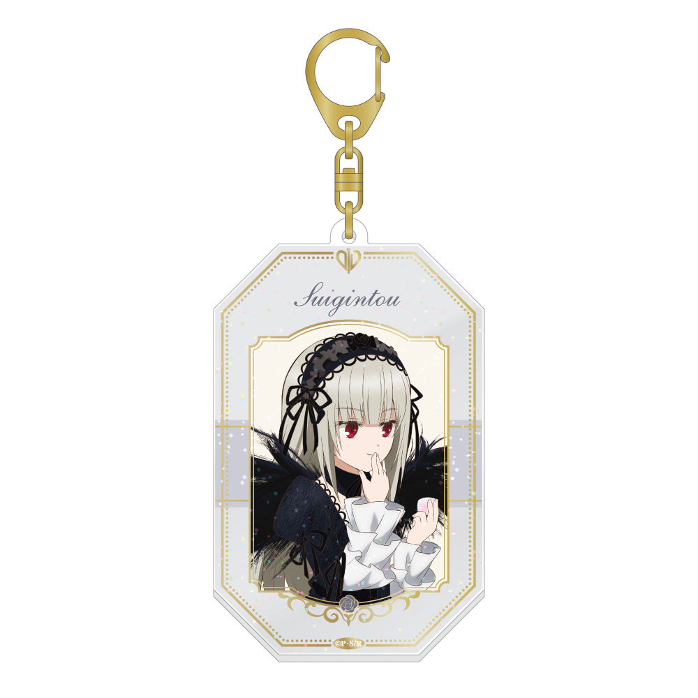 ラメ入りBIGアクリルキーホルダー makeup ver. / 水銀燈