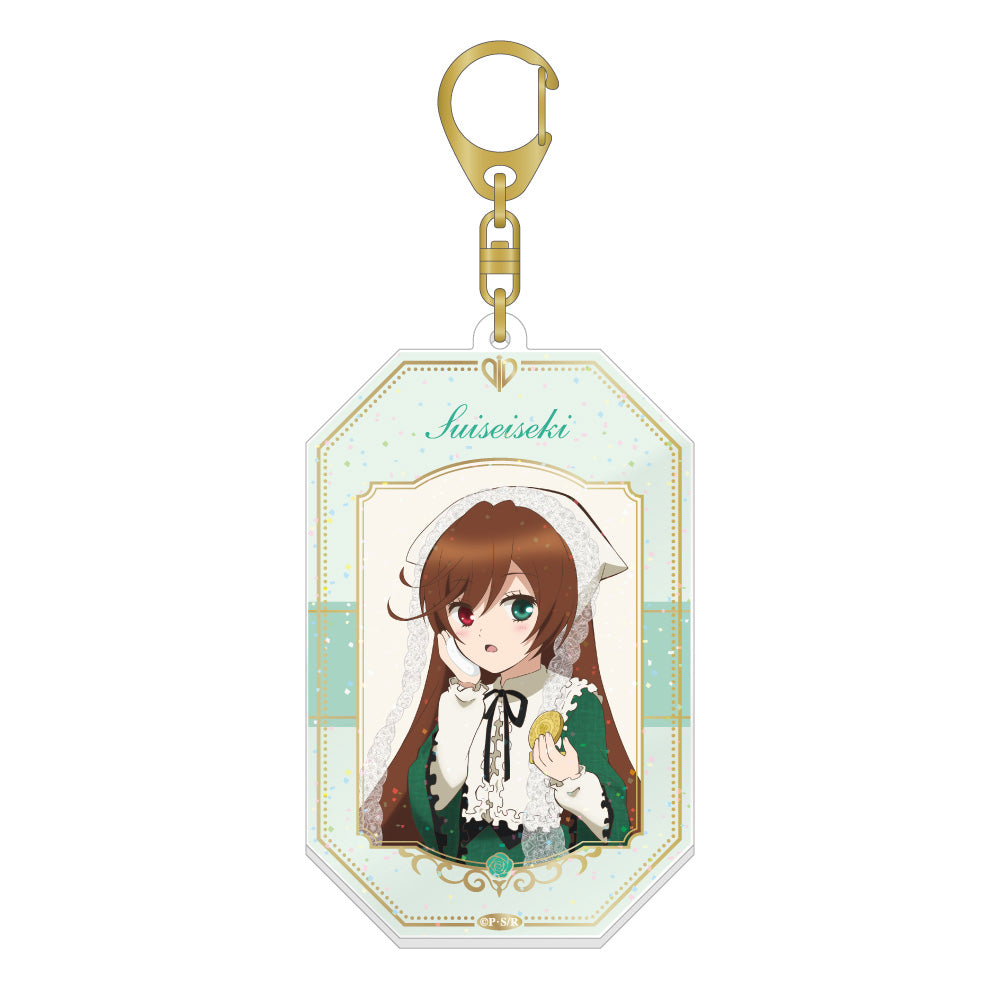 ラメ入りBIGアクリルキーホルダー makeup ver. / 翠星石