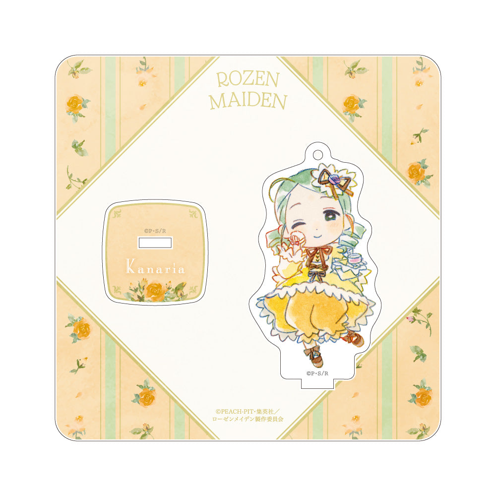 おめかしフレンズ アクリルスタンドキーホルダー / 金糸雀