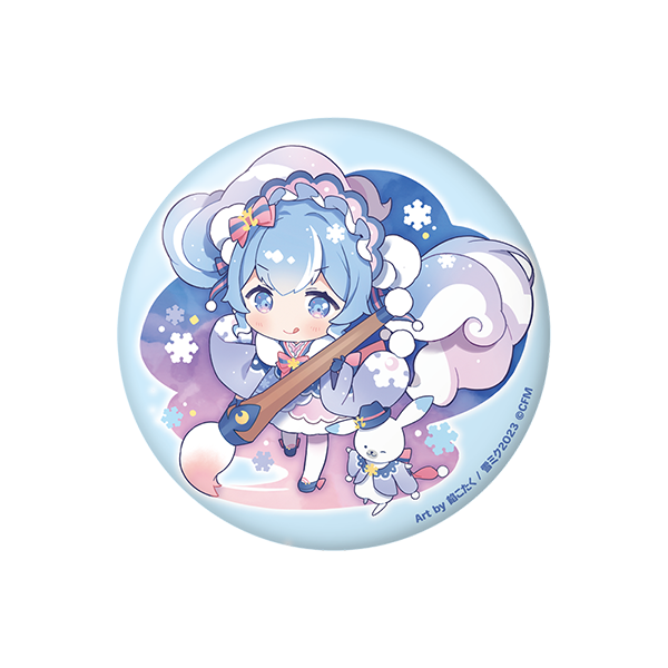 ぷにぷに缶バッジ / 初音ミク B 餡こたくver.