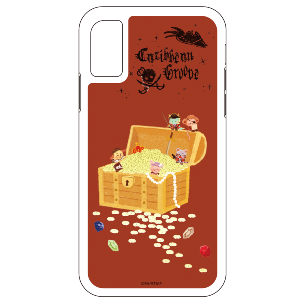 スタミュ 【iPhoneX/Xs専用】グリッターiPhoneケース/Caribbean Groove