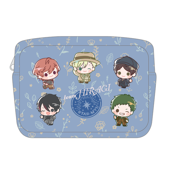 ミニスクエアポーチ British Fashion/team柊