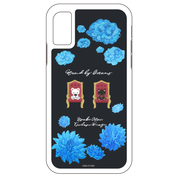 スタミュ 【iPhoneX/Xs専用】グリッターiPhoneケース/Stand by Dreams