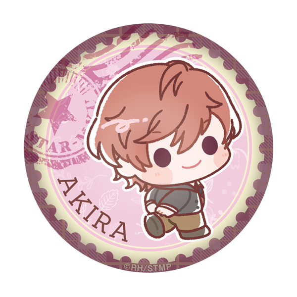 ぷにぷに缶バッジ British Fashion/卯川 晶