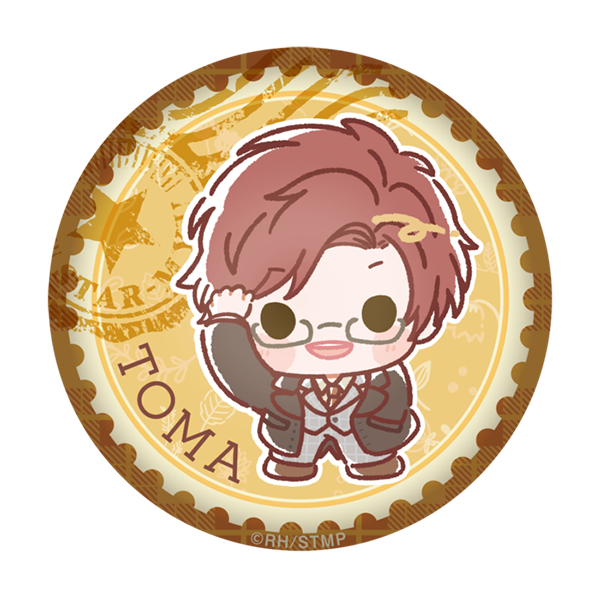 ぷにぷに缶バッジ British Fashion/四季斗真