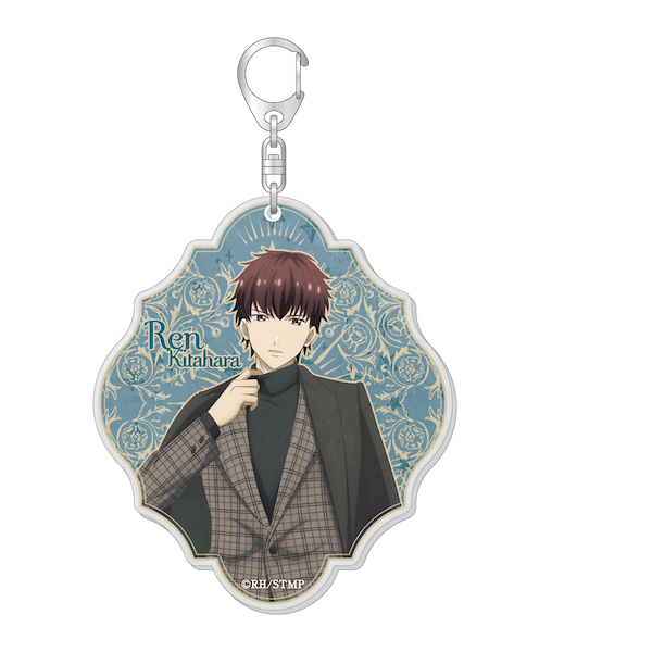 スタミュ ラメ入りBIGアクリルキーホルダー British Fashion/北原 廉