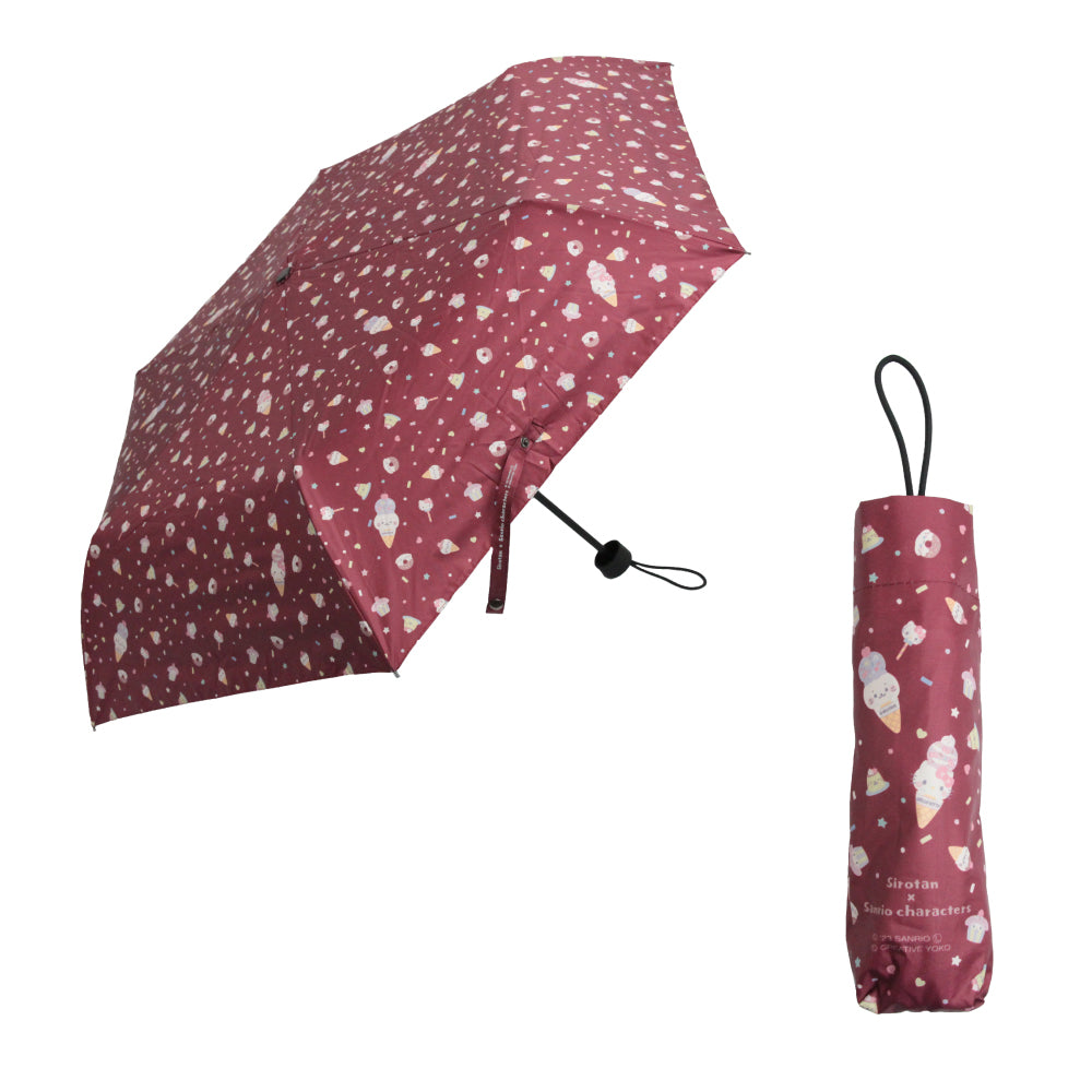 折りたたみ傘 / しろたん×ハローキティ