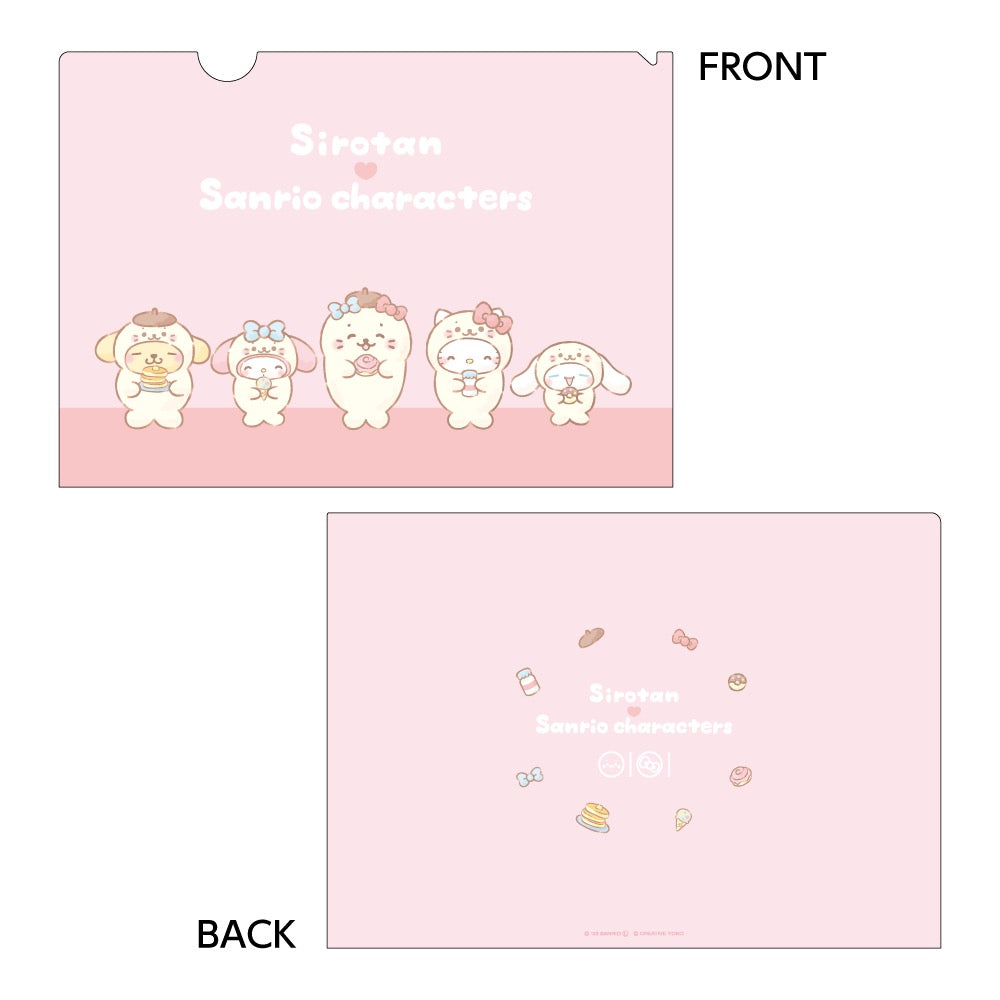 クリアファイル b