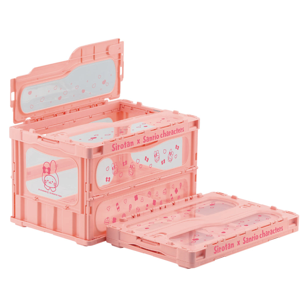 折りたたみコンテナ / しろたん×マイメロディ