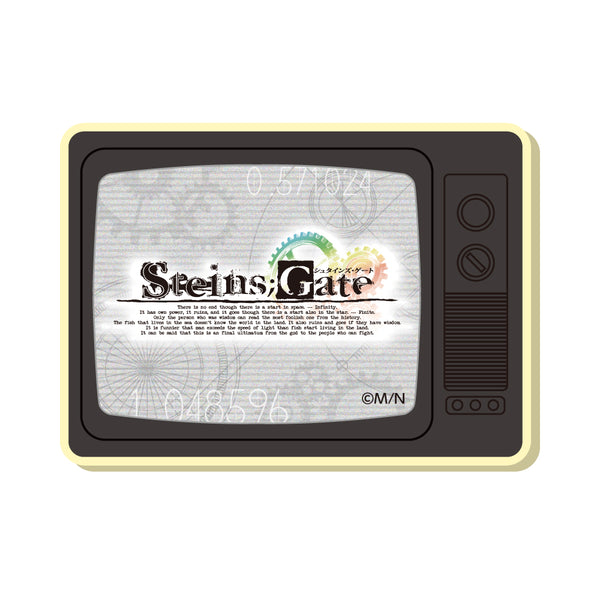 STEINS;GATE テレビ型マグネット / タイトルロゴ