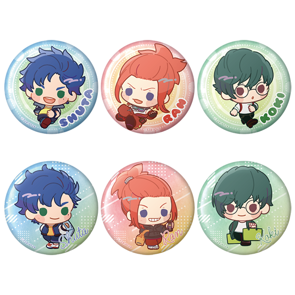 トレーディングキラキラ缶バッジ