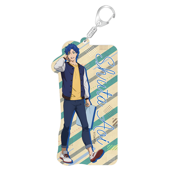 描き下ろしラメ入りBIGアクリルキーホルダー/蒼生シュウタ