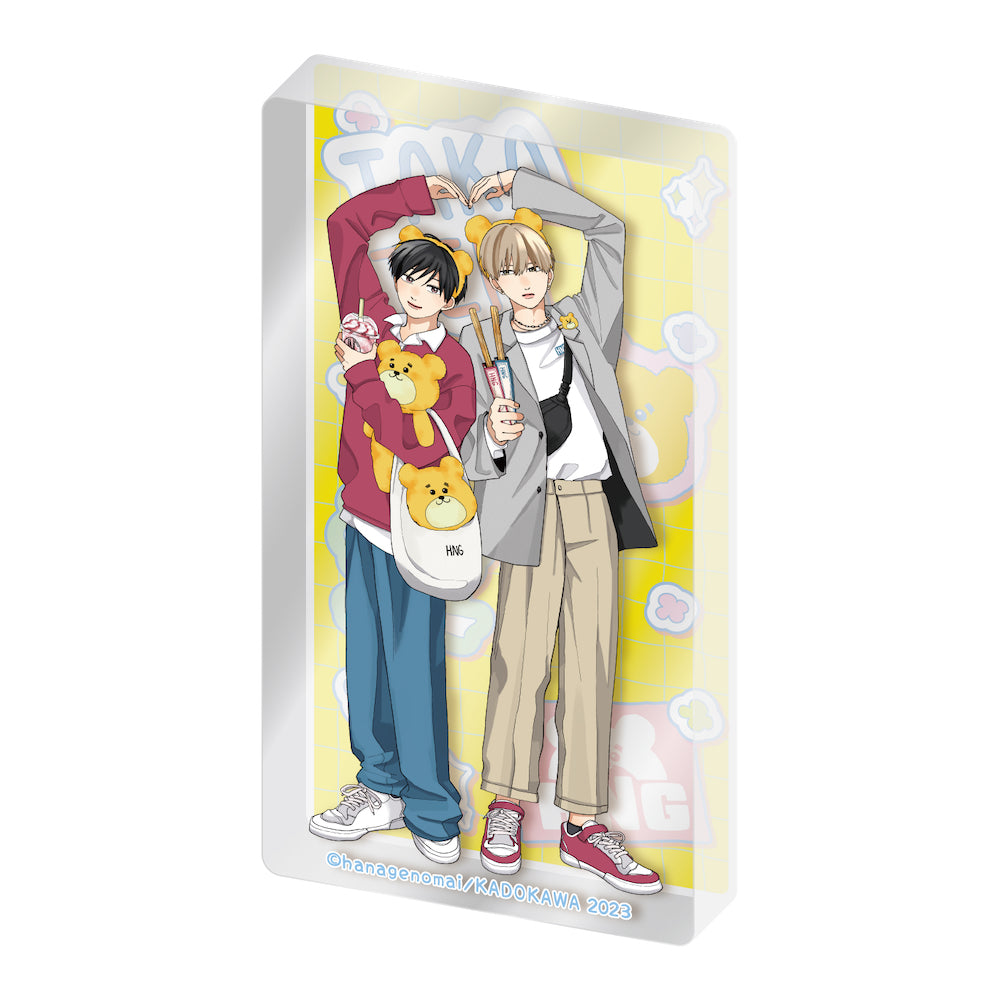 描き下ろしアクリルブロック/高良&天城