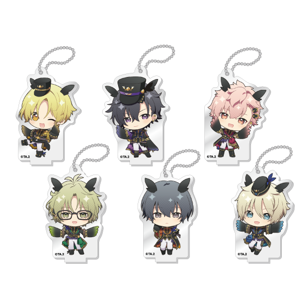 トレーディングアクリルキーホルダー/Six Gravity