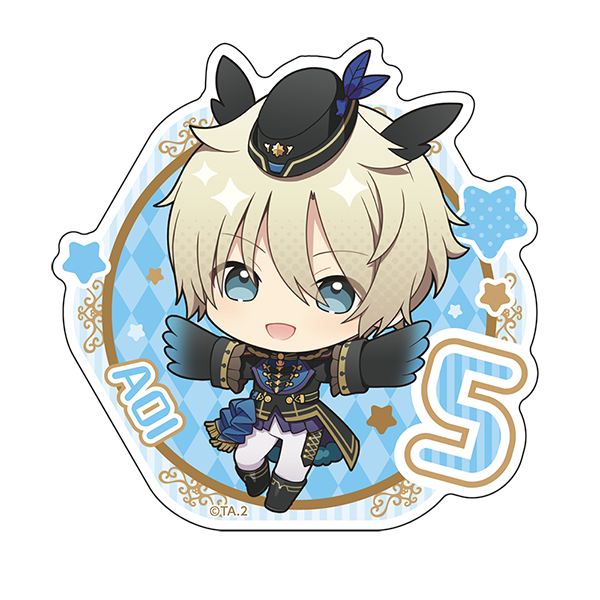 ダイカットステッカー/皐月 葵