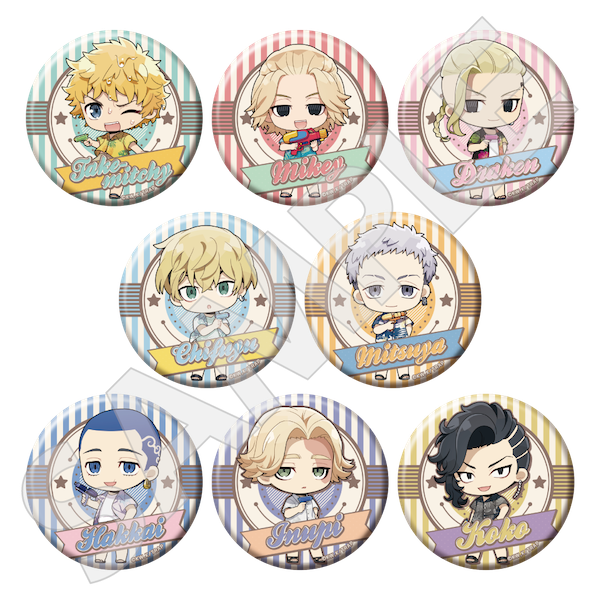 東京リベンジャーズ トレーディング缶バッジ Summer ver.
