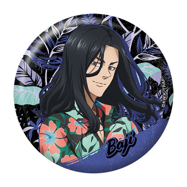 おっきめ缶バッジ アロハver./場地圭介