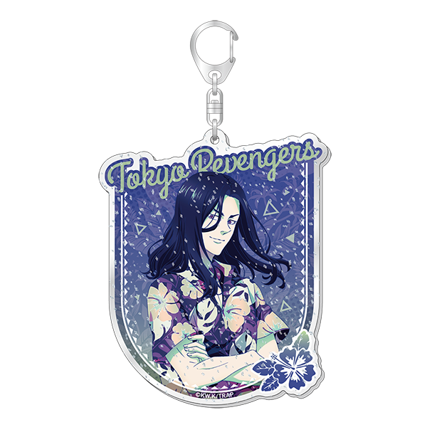 ラメ入りBIGアクリルキーホルダー アロハver./場地圭介