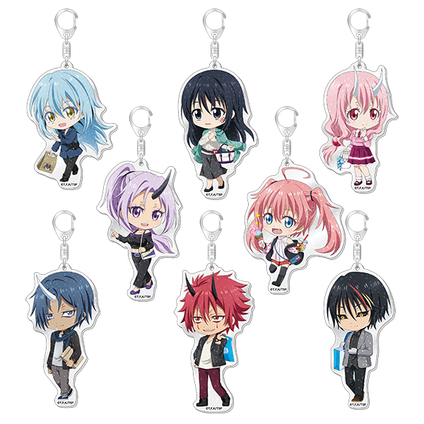 ラメ入りBIGアクリルキーホルダー