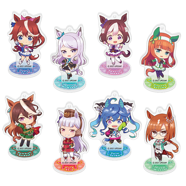 トレーディングアクリルスタンドキーホルダー