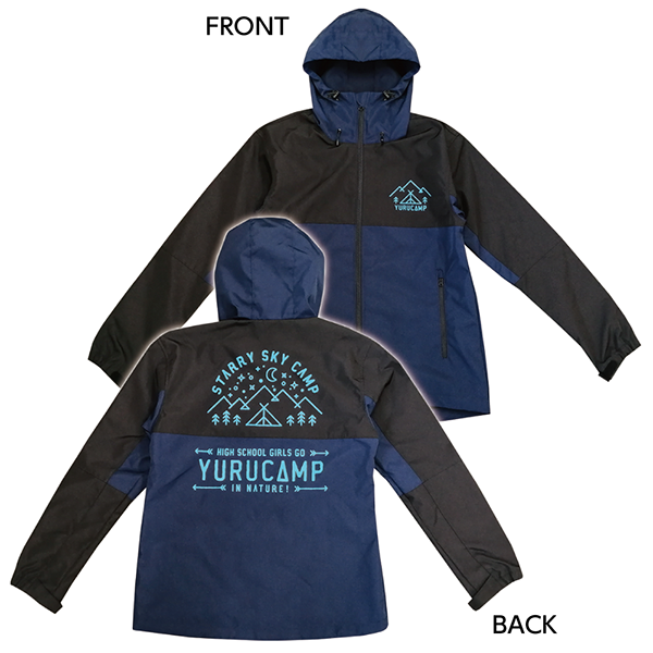 ゆるキャン△ シェルパーカー