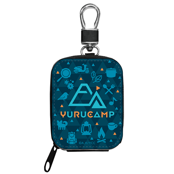 ゆるキャン△ カラビナ付きミニポーチ