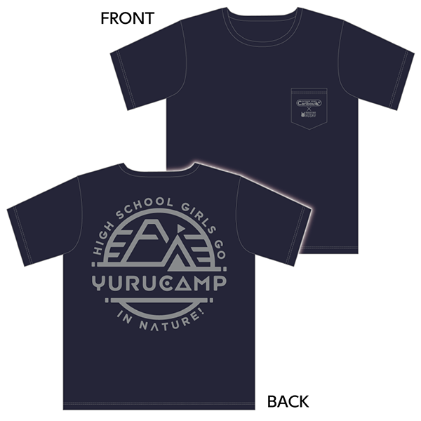 ゆるキャン△ ビックシルエットTシャツ