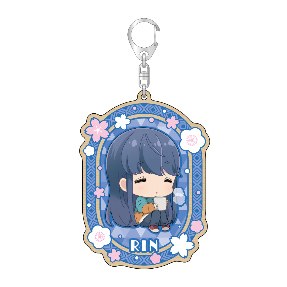 ゆるキャン△ ウッドキーホルダー　コンプリート ゆるキャン△ おっきめウッドキーホルダー/志摩リン| アニメ グッズ