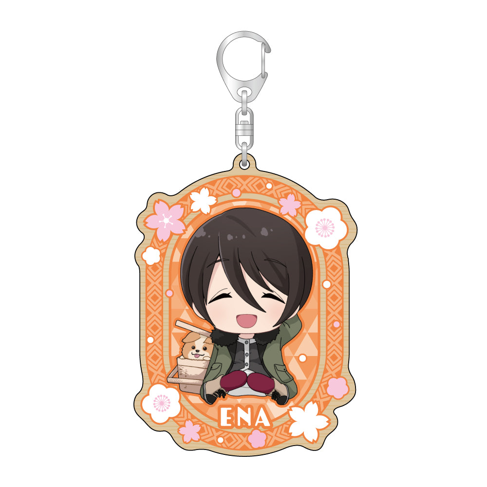 おっきめウッドキーホルダー/斉藤恵那