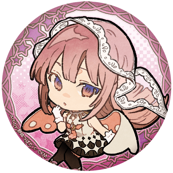 ぷにぷに缶バッジ【巡音ルカ】