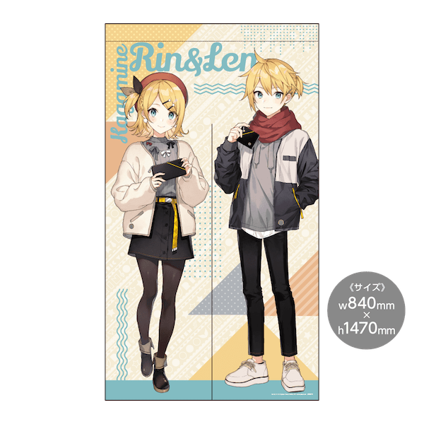 フルグラフィックのれん Art by シソ