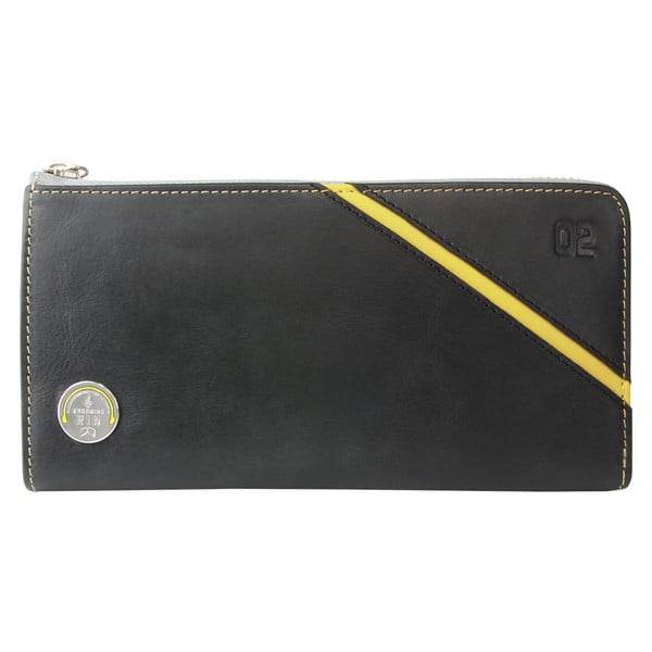 鏡音リン 本革L字ファスナー長財布