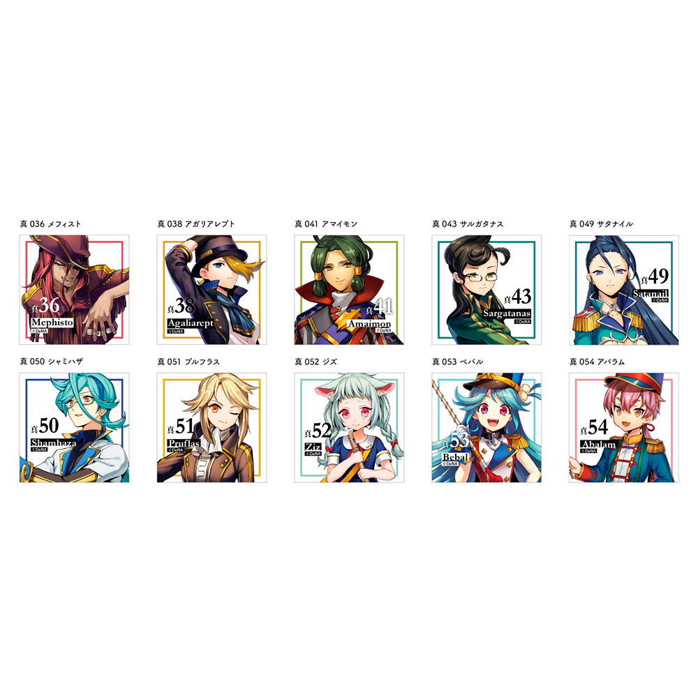 スクエア缶バッジコレクション 8