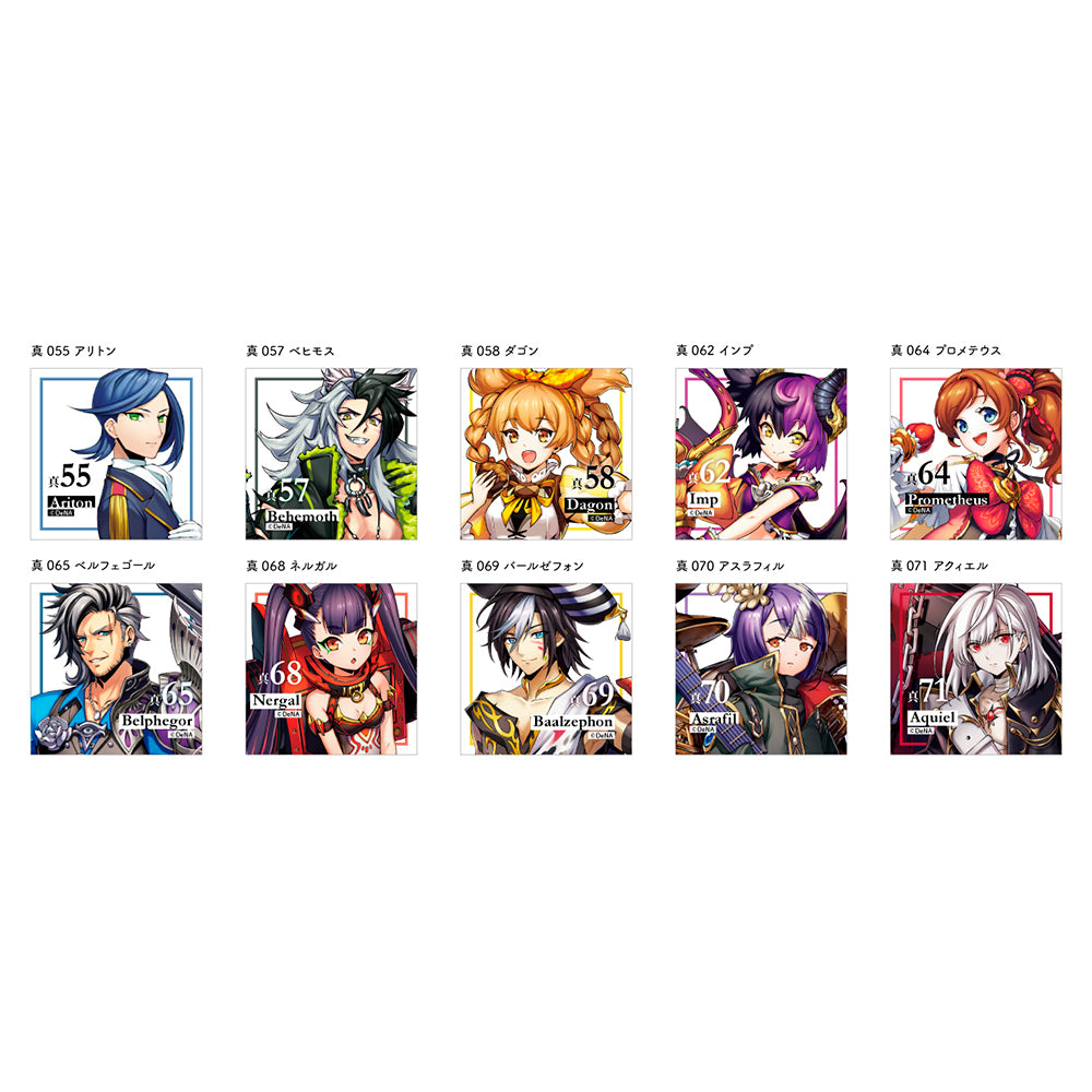 スクエア缶バッジコレクション 9