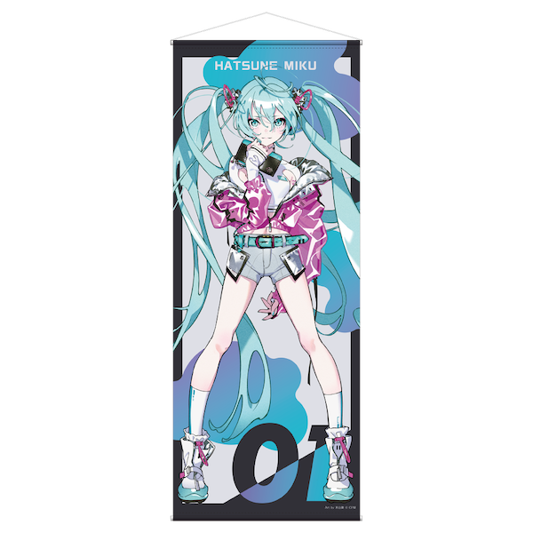 等身大タペストリー Art by 米山舞