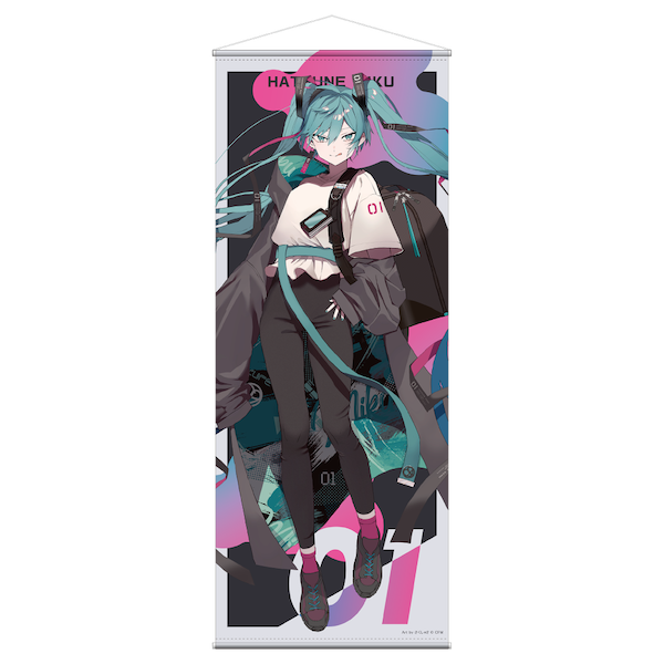 等身大タペストリー Art by さくしゃ2