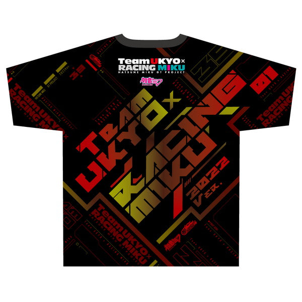 レーシングミク 2022 TeamUKYO 応援Ver. フルグラフィックTシャツ（M,L,XLサイズ）