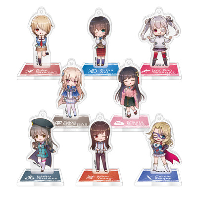 ヘブンバーンズレッド トレーディングてへぺりんこアクリルスタンドキーホルダー(BOX)