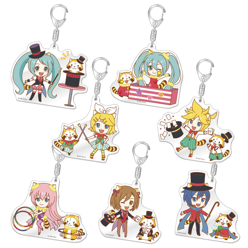 初音ミク×ラスカル2019 おっきめアクリルキーホルダー 初音ミク×ラスカル2019 おっきめアクリルキーホルダー