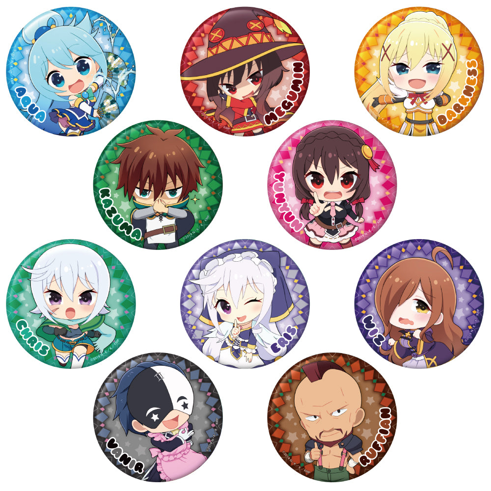 この素晴らしい世界に祝福を コンサート アクア ダクネス 缶バッジ この素晴らしい世界に祝福を！ 缶バッジ アクア めぐみん