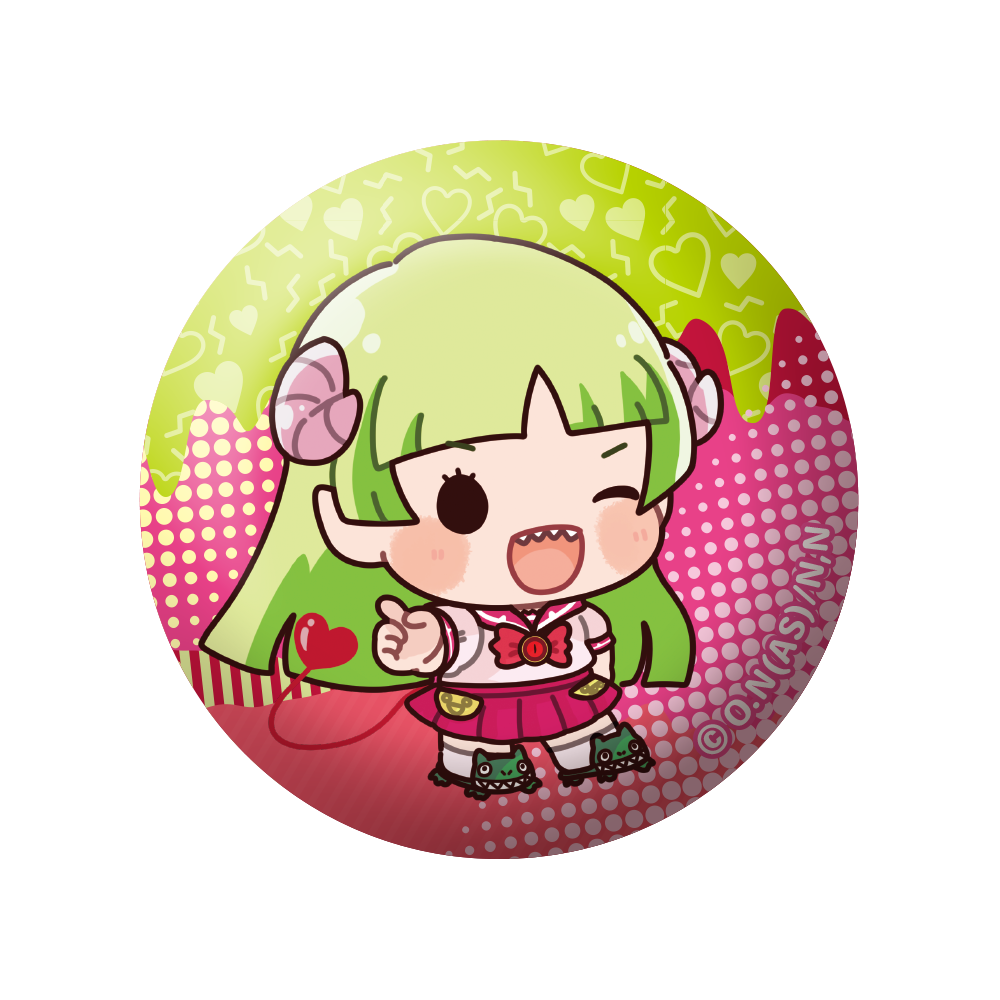 ⑤ウァラク・クララ デビデコラ キラキラ缶バッジ 魔入りました!入間 ⑤ウァラク・クララ デビデコラ キラキラ缶バッジ 魔入りました!入間