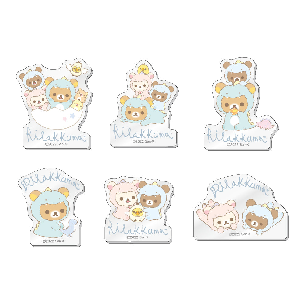 リラックマ　ふわふわマグネット 10種類（15個）セット リラックマ ふわふわマグネット 10種類（15個）セット リラックマ