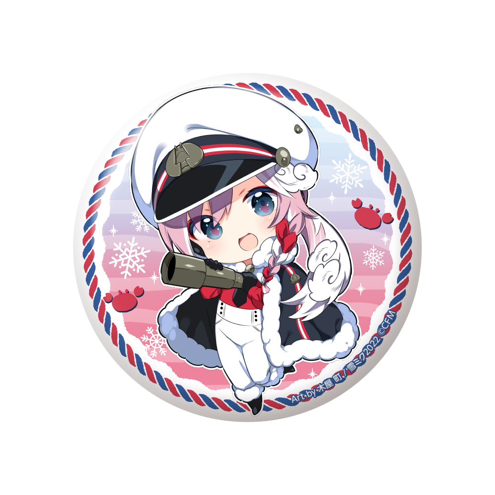 SNOW MIKU 2022 ぷにぷに缶バッジ/ルカver.