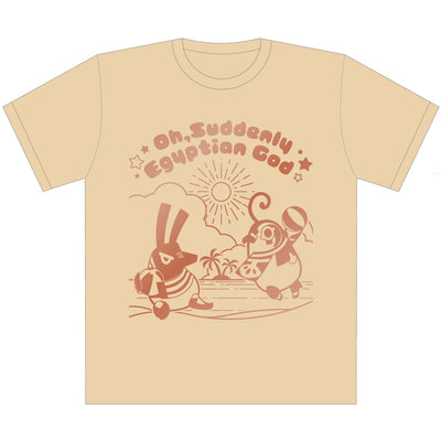 とーとつにエジプト神 描き下ろし箔プリントTシャツ