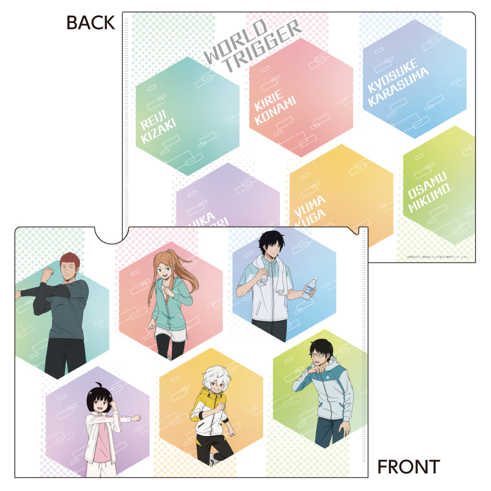 ワールドトリガー クリアファイル トレーニングver./A| アニメ グッズ