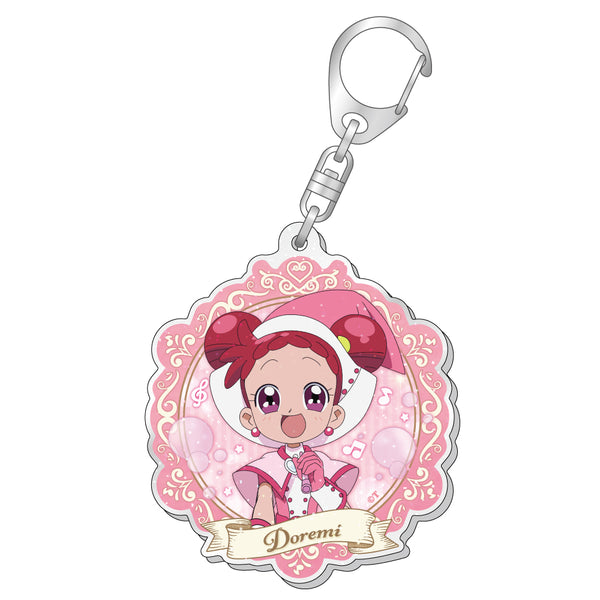 おジャ魔女どれみドッカ～ン！　ラメ入りアクリルキーホルダー シャボン玉ver. / 春風どれみ
