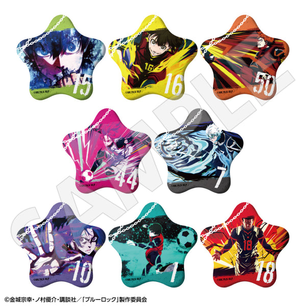 ブルーロック トレーディングキラキラ星形缶バッジ（単品）| アニメ