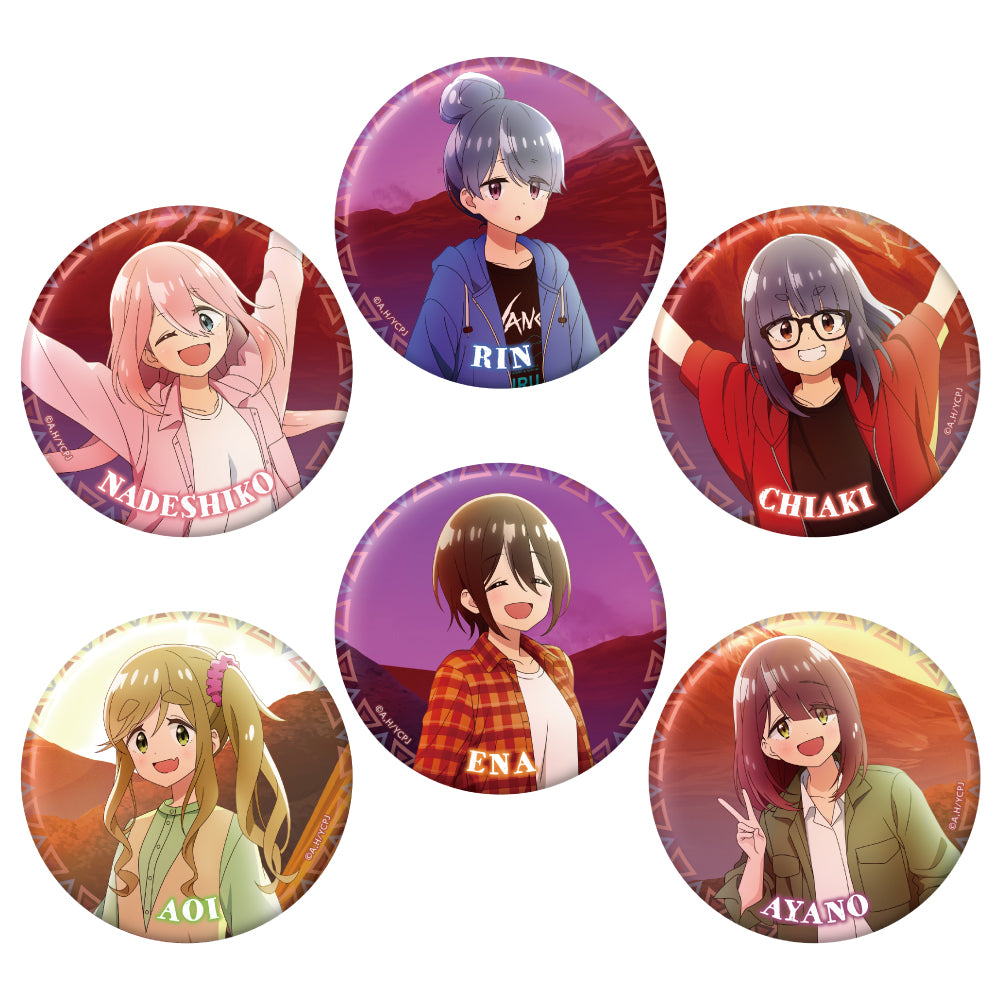 ゆるキャン△ SEASON３ トレーディング描き下ろしおっきめ缶バッジ（単品）