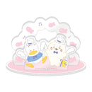 しろたん × はぴだんぶい アクリルジオラマ / しろたん×あひるのペックル