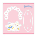 しろたん × はぴだんぶい アクリルジオラマ / しろたん×あひるのペックル